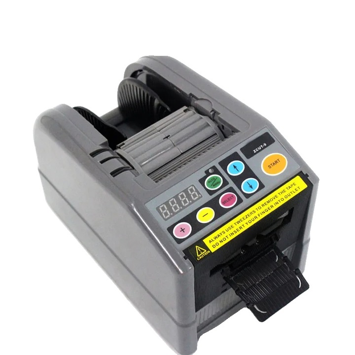 Dispenser automat pentru banda adeziva, ZCUT-9, rasina ABS, latime ajustabila 6-60mm, viteza de taiere rapida 200mm/sec