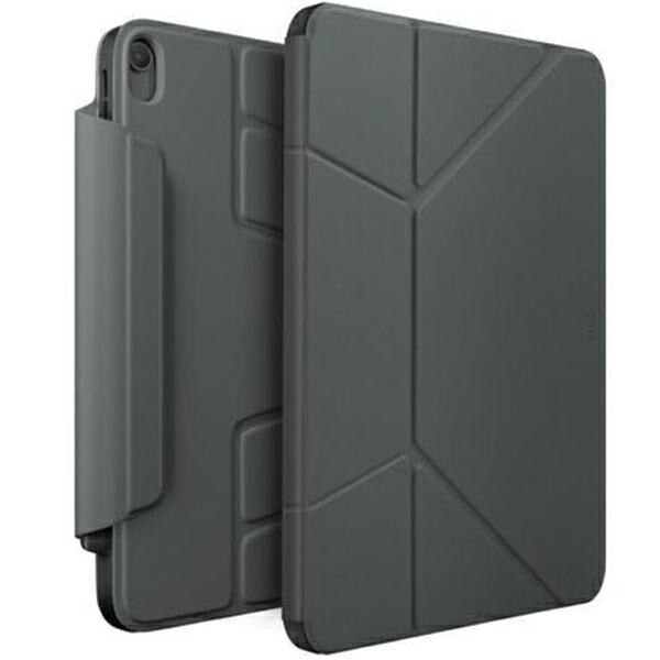 Husa tableta Ryze 360, compatibila cu Apple iPad Air 11" (gen 6), verde, suport pliabil, disc rotativ 360
