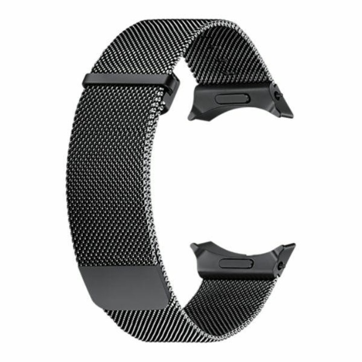 Curea otel inoxidabil Samsung Milanese Band pentru Galaxy Watch 7 44mm, 22mm, M/L, Black