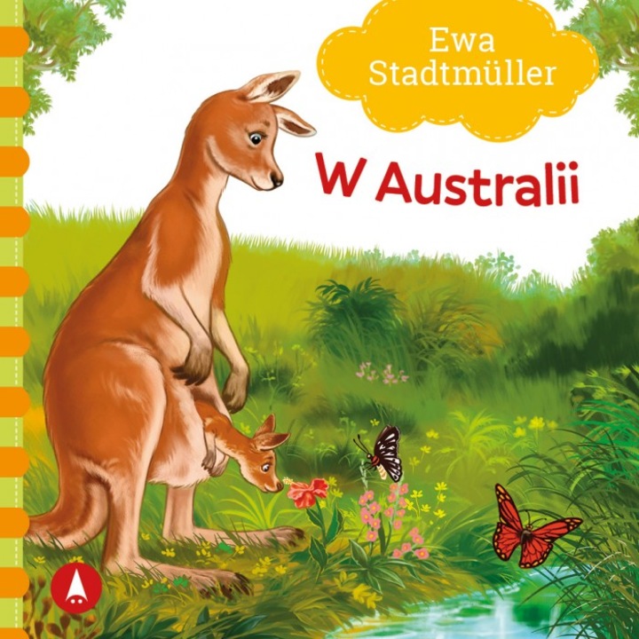 W Australii, Ewa Stadtmuller, 2024, carte pentru copii, 6 pagini, coperta tare