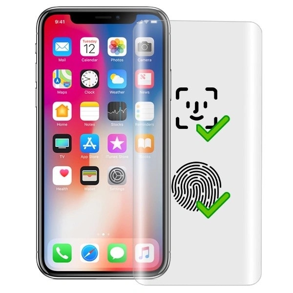 Folie pentru Xiaomi Redmi Note 14 Pro, Grizz Glass, hidrogel, transparent, usor de montat