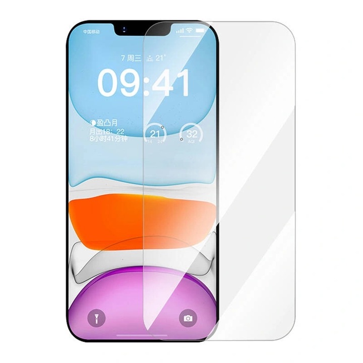 Baseus Superior HD edzett üveg iPhone 11 Pro/X/XS-hez, átlátszó, tisztítókészlettel