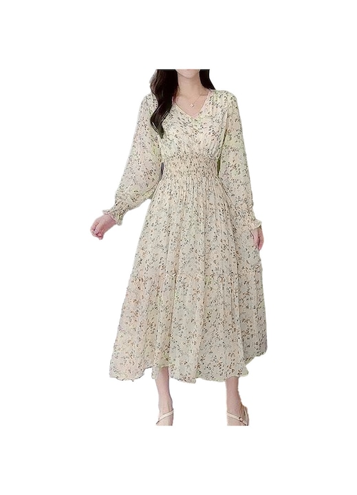 Rochie, Cozevdnt, Textil, Multicolor