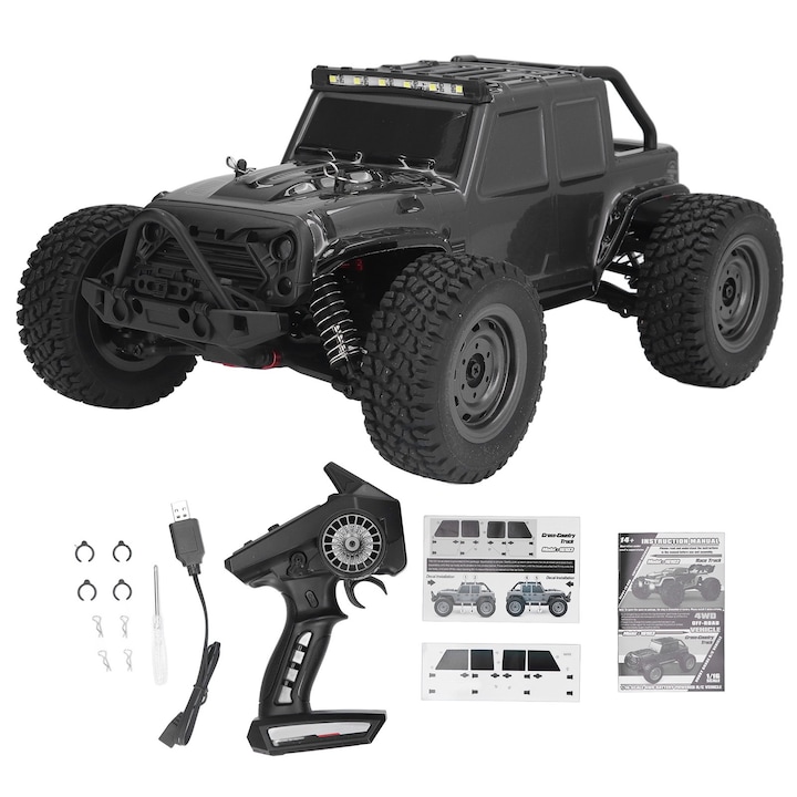 Bizaical офроуд кола, RC, 1:16, 4WD, скорост 38 км/ч, размери 30.5x20.5x13.8cm