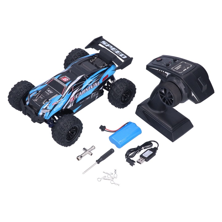 RC кола Bizaical 1:18, 4x4, високоскоростна, независимо окачване, многоцветна