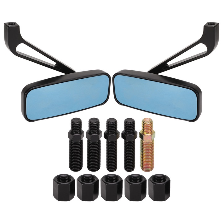 Oglinzi retrovizoare moto Bizaical, 2 buc, aluminiu, 8-10mm, pentru Honda CB1000R CB1300 CBF600