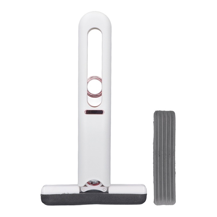 Mop mini portabil, Mmgoqqt, ABS, Alb