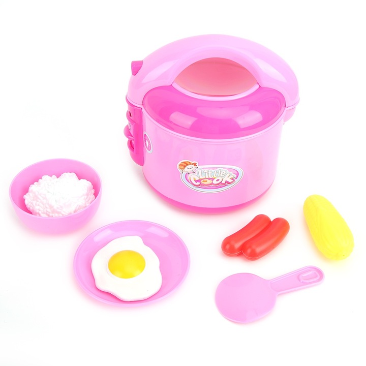 Oktatójáték-készlet, szimulált elektromos tűzhely, longziming, zene- és fényeffektek, környezetbarát anyagból, gyerekeknek