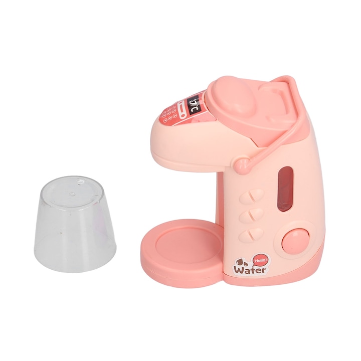 Miniatűr elektromos vízforraló gyerekeknek, longziming, rózsaszín, 3 éves kortól