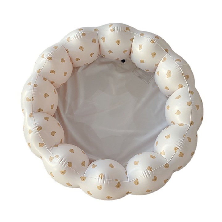 Jormftte gyermekmedence, szirmos típusú, PVC, hordozható, összecsukható, 3-6 év, beltéri/kültéri