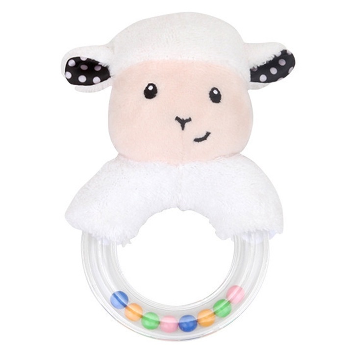 1 db aranyos babacsörgő játék rajzfilm nyuszi bárány rajzfilm ágyjáték gyerekeknek