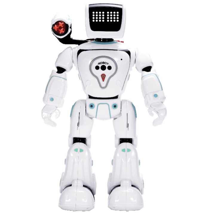 Jormftte játékrobot, távirányítóval, gesztusfelismeréssel, énekel és táncol, többszínű, méretek 30x15x10cm