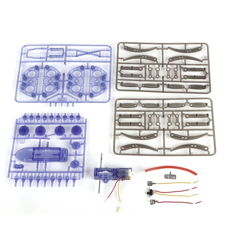 Játék Robot Készletek, Jormftte, DIY elektromos pók készlet, műanyag, 8 láb, nem mérgező biztonság