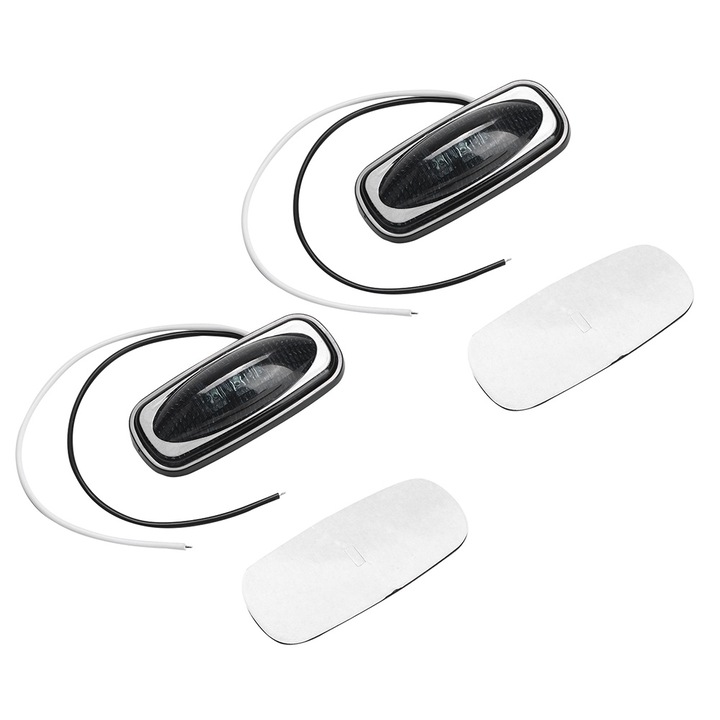 Jormftte oldalsó LED lámpa, 3-LED, fehér, DODGE RAM 3500 03-09-hez