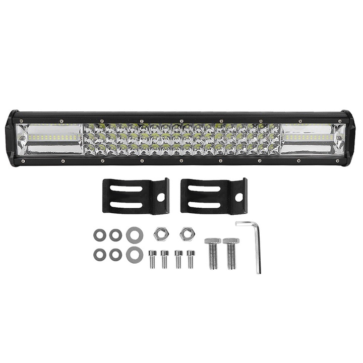 Jormftte 270W LED reflektor, 90 LED, 6000-7000K, alumínium, vízálló