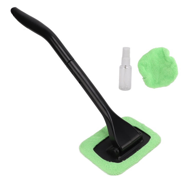 Szélvédőtisztító kefe, Jormftte, levehető nyél, puha szálas anyag, könnyen használható, autókhoz, teherautókhoz, motorkerékpárokhoz, hajókhoz
