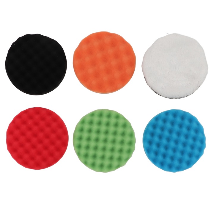 Jormftte polírozó szivacskészlet autókhoz, teherautókhoz, kerekekhez, tisztításhoz, portalanításhoz