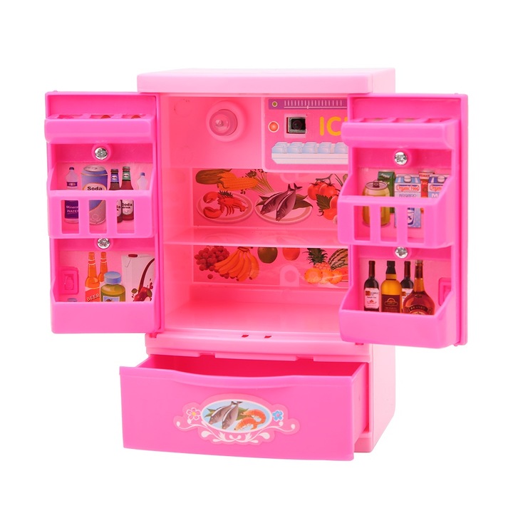 Jormftte hűtőszekrény, műanyag, interaktív, 3 év feletti gyermekeknek