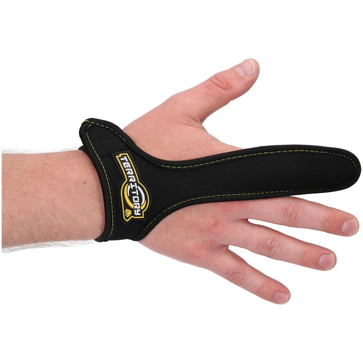 Manusa pescuit Mikado, protectie mana, negru