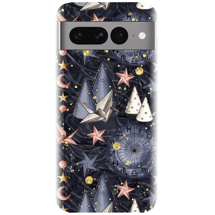 Силиконов капак, съвместим с Google Pixel 7 Pro - модел Хороскоп