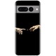 Husa din silicon compatibila cu Google Pixel 7 Pro - model Arta contemporana