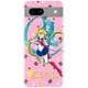 Husa din silicon compatibila cu Google Pixel 7a - model Sailor Moon