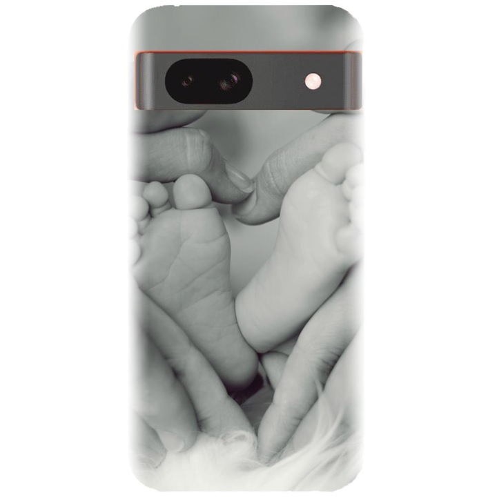 Google Pixel 8a telefonnal kompatibilis szilikon tok – Családi modell