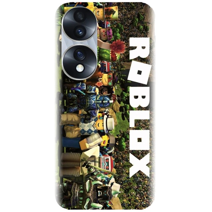 Husa din silicon compatibila cu Honor 70 - model Roblox