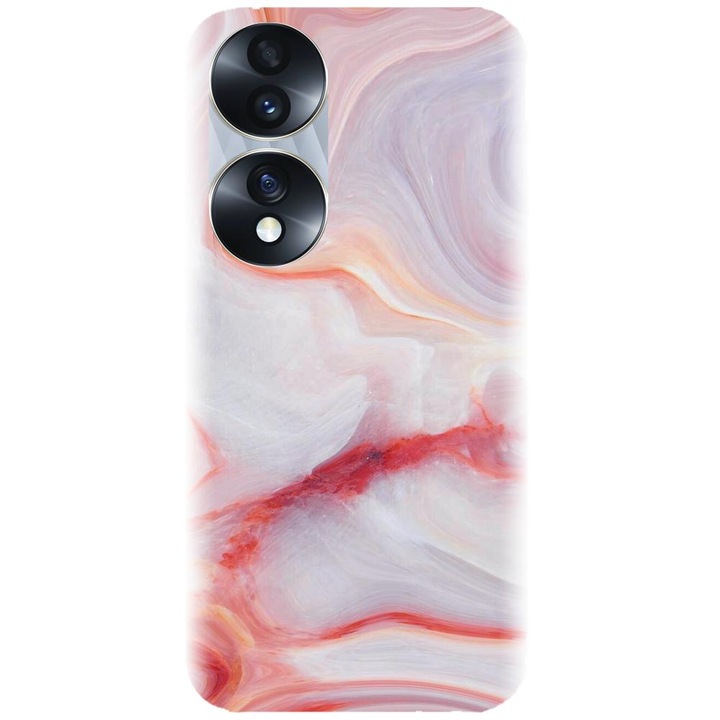 Силиконов кейс съвместим с Honor 70 Pro - модел Abstract 102