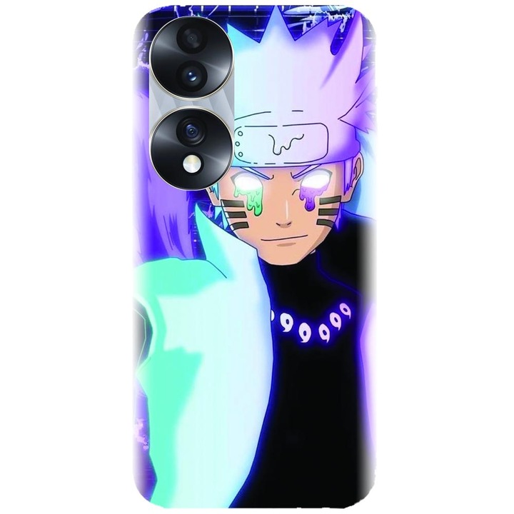 Husa din silicon compatibila cu Honor 70 Pro - model Naruto