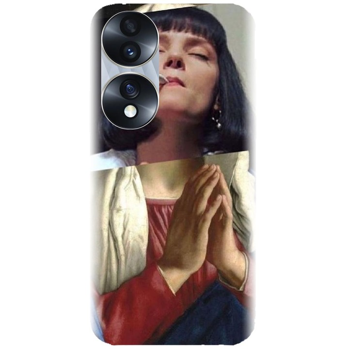 Husa din silicon compatibila cu Honor 70 Pro - model Pulp Fiction