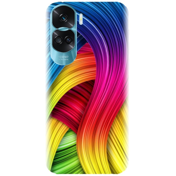 Силиконов кейс съвместим с Honor 90 Lite 4g / 5g / x50i - Цветен модел