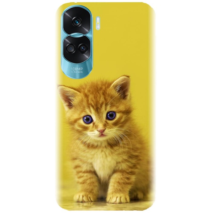 Силиконов кейс съвместим с Honor 90 Lite 4g / 5g / x50i - модел Cat
