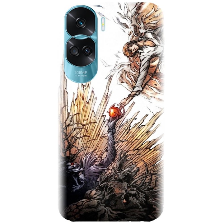Силиконов кейс съвместим с Honor 90 Lite 4g / 5g / x50i - модел Death Note