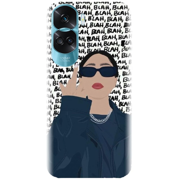 Силиконов кейс съвместим с Honor 90 Lite 4g / 5g / x50i - модел Girl Power