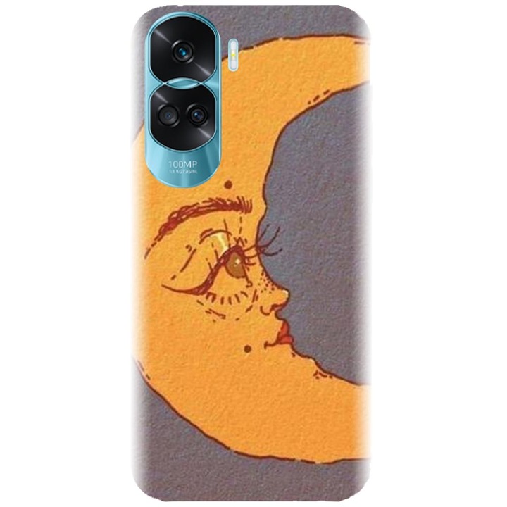 Силиконов кейс съвместим с Honor 90 Lite 4g / 5g / x50i - модел Moon