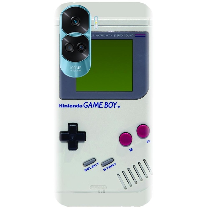 Силиконов кейс съвместим с Honor 90 Lite 4g / 5g / x50i - модел Retro Game Boy