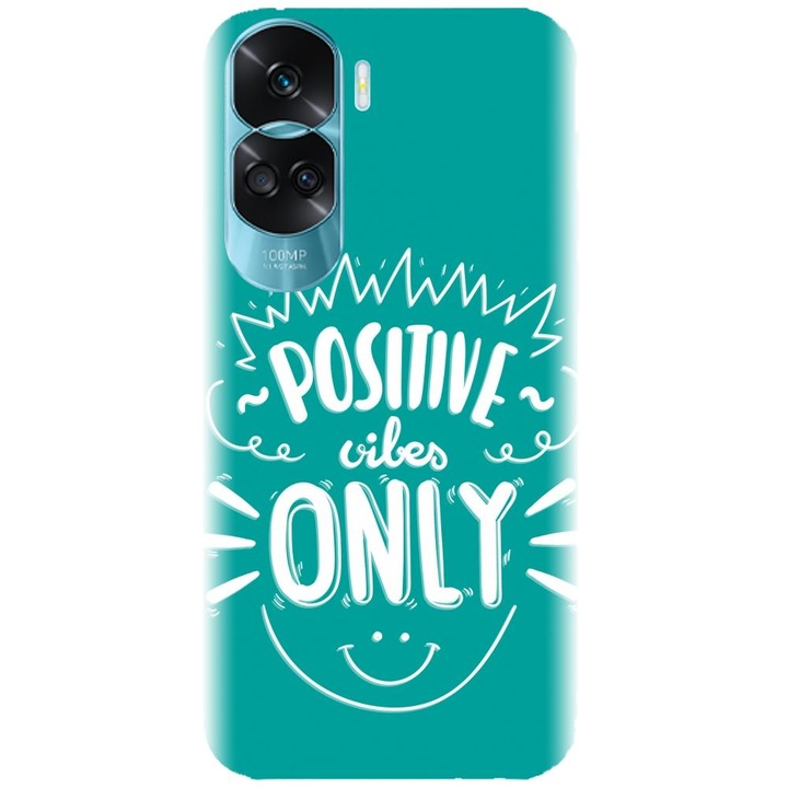 Силиконов кейс съвместим с Honor 90 Lite 4g / 5g / x50i - модел Positive Vibes