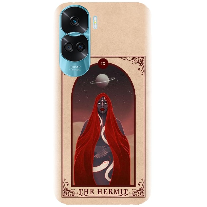 Силиконов кейс съвместим с Honor 90 Lite 4g / 5g / x50i - модел Tarot The Hermit