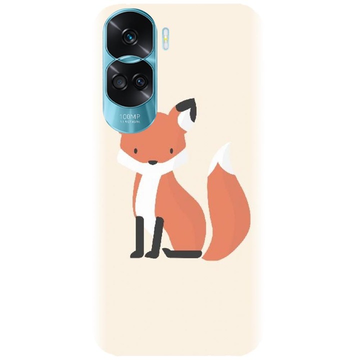 Силиконов кейс съвместим с Honor 90 Lite 4g / 5g / x50i - модел fox