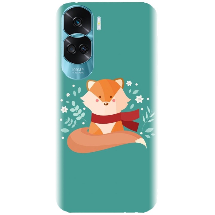 Силиконов кейс съвместим с Honor 90 Lite 4g / 5g / x50i - модел Winter Fox