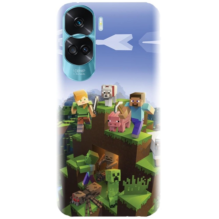 Силиконов кейс съвместим с Honor 90 Lite 4g / 5g / x50i - модел MInecfrat 2