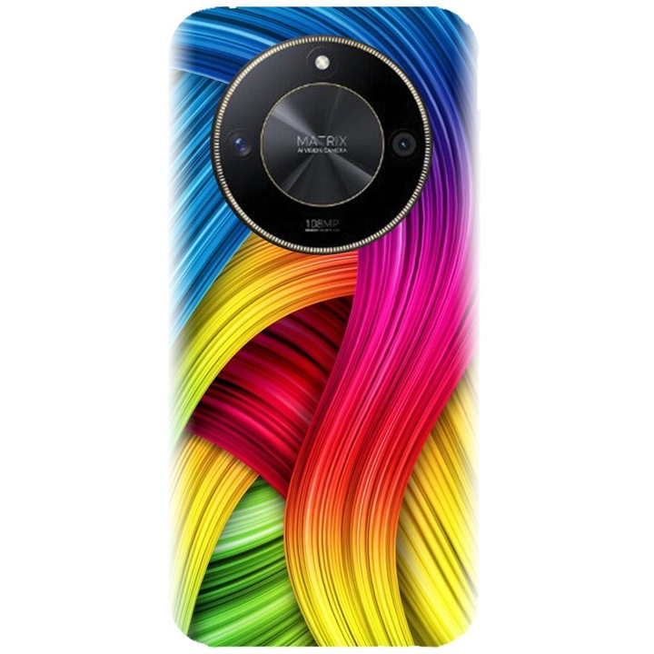 Силиконов кейс съвместим с Honor X50 5G - Цветен модел