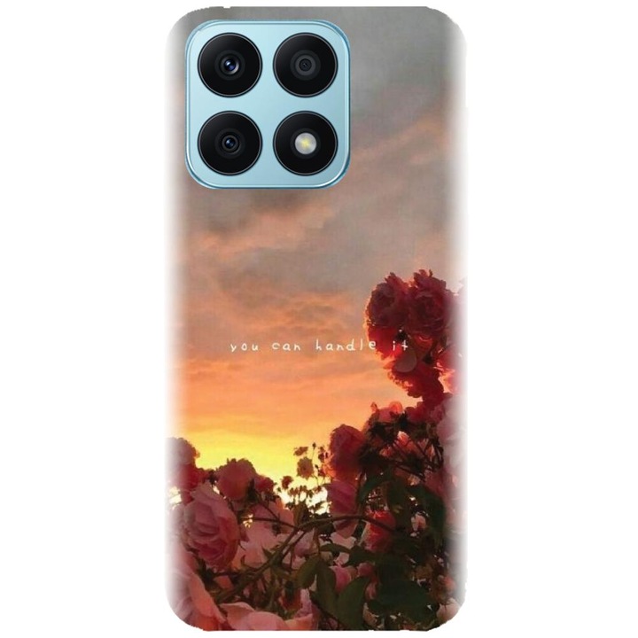 Husa din silicon compatibila cu Honor X8a - model Collage You Can