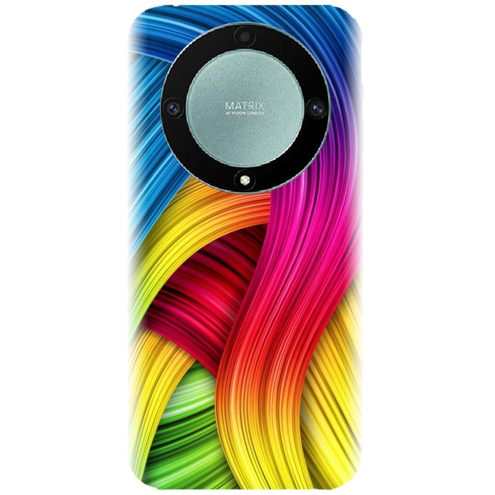 Силиконов кейс съвместим с Honor X9A - Цветен модел