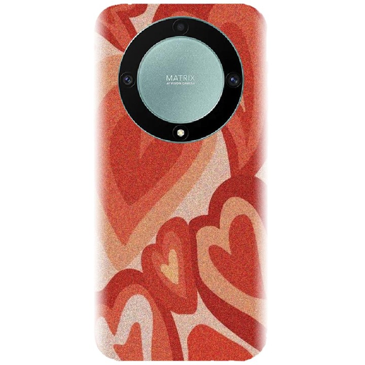 Силиконов кейс, съвместим с модел Honor X9A - Hearts