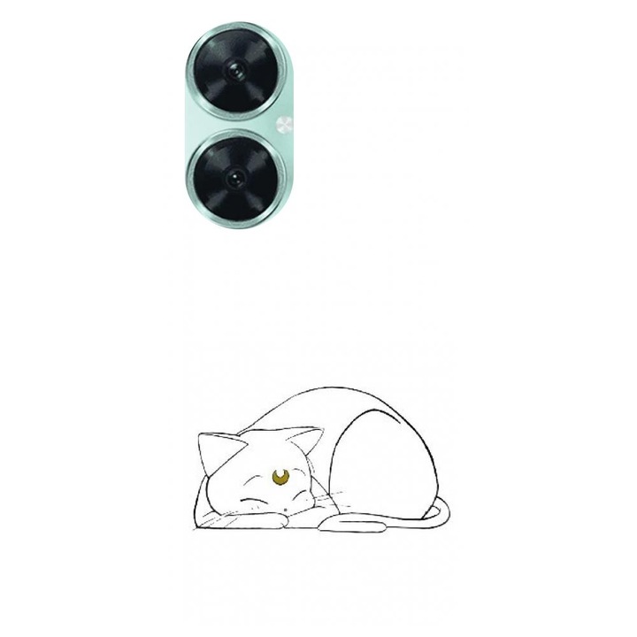 Калъф от силикон, съвместим с Huawei Nova 11i, модел Sailor Moon Neko