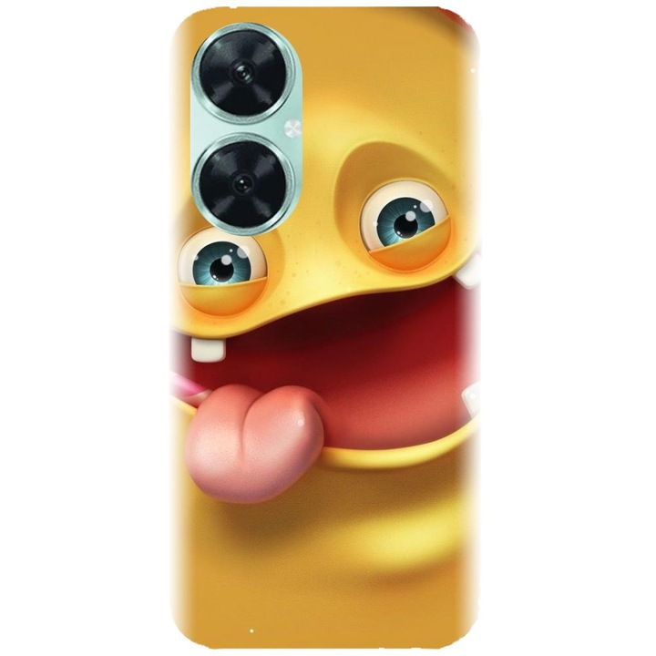 Силиконов калъф, съвместим с Huawei Nova 11i - модел Cute Monster