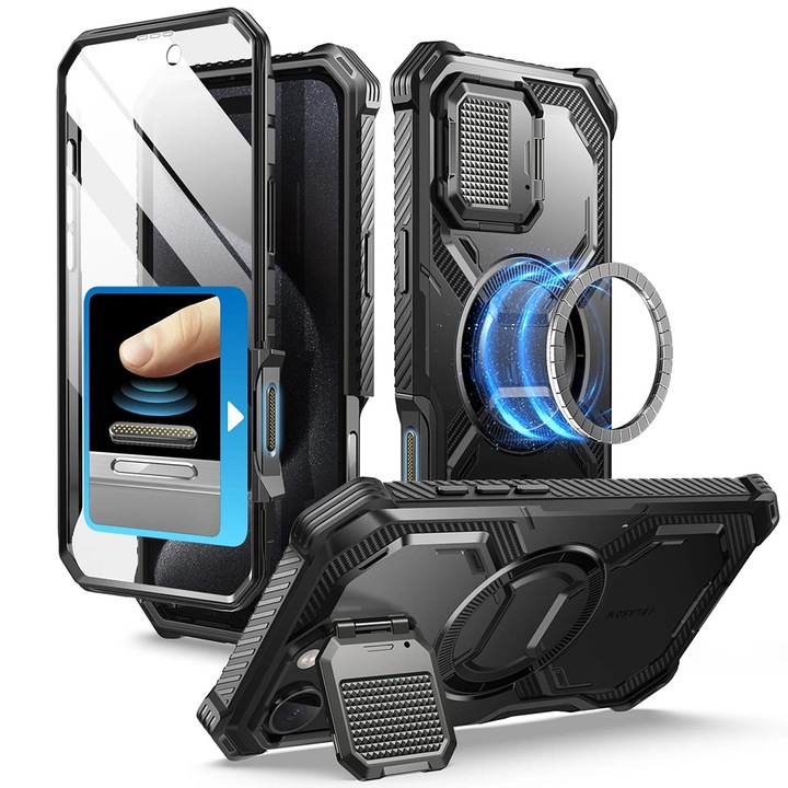 Калъф fixGuard Armorbox - iPhone 16 Pro - Black