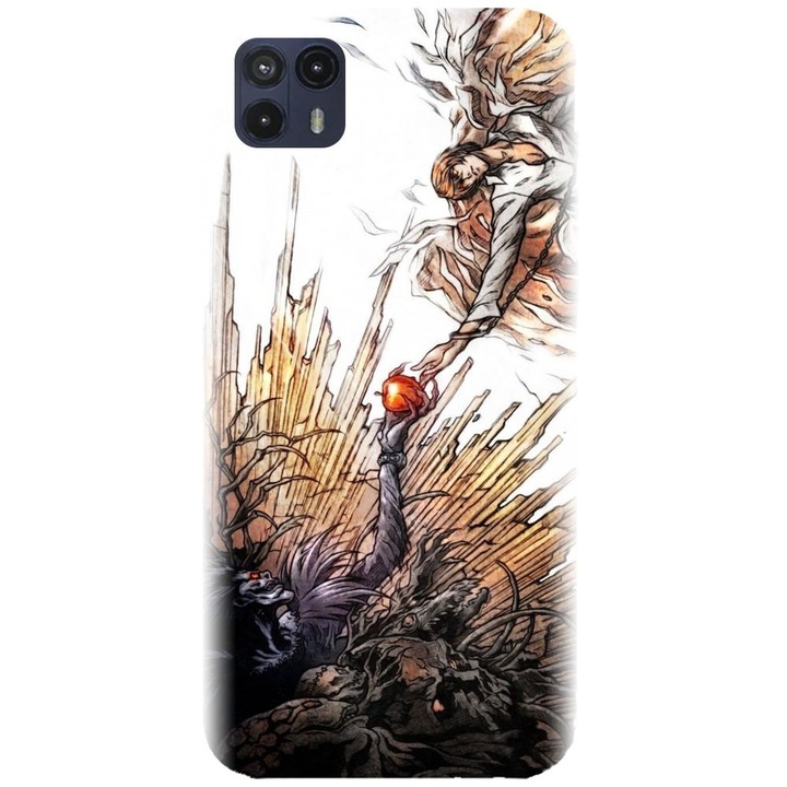 Силиконов кейс съвместим с Motorola Moto G50 5G ( XT2149-1 ) - модел Death Note